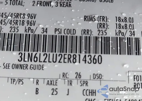 2014 Lincoln Mkz Hybrid from USA, damaged, VIN 3LN6L2LU2ER814360